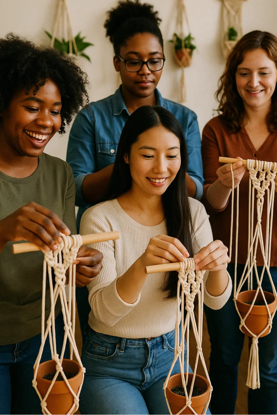 Make Your Own Plant Hanger - Macramé Workshop