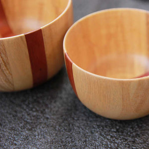 Handmade Wooden Bowls - Set of 3